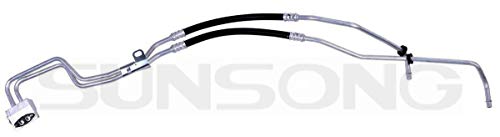 Sunsong 5801032 Engine Oil Cooler Hose Assembly 2 Pack