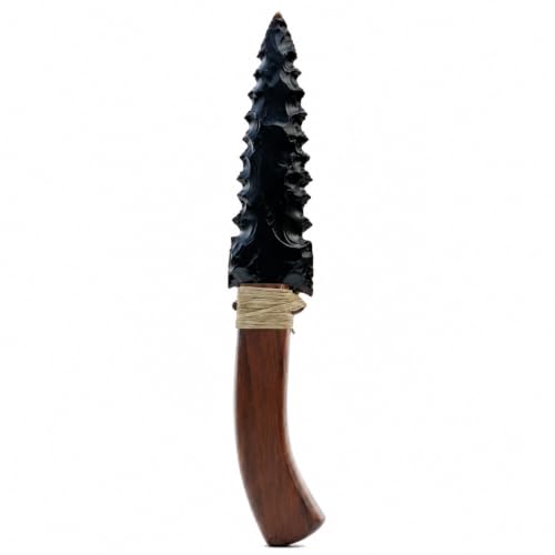 Handmade 10' Black Obsidian Arrowhead...