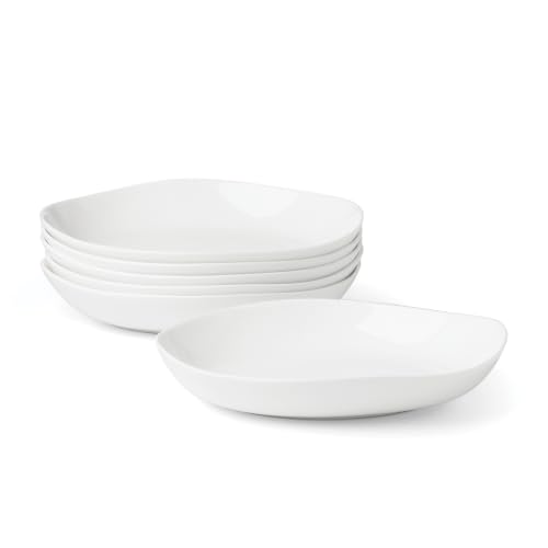Image of Lenox Studio 1414 Curve Pasta Bowls Set For 6