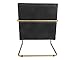 Signature Design by Ashley - Hackley Accent Chair - Urban Style - Black/Gold