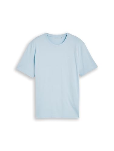 Tom Tailor Herren 1045833 T-Shirt, 11062 - Cosy Dream Blue, XL EU – Ansicht 5