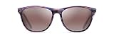 Maui Jim Women's Sugar Cane Polarized Classic Sunglasses, Lilac Sunset/Maui Rose®, Medium