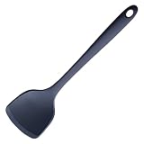 Silicone Spatula for Cooking, Heat Resistant Non Stick Turner, Scratch-Free Cooking Utensil, 13.3" S