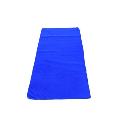 LVYXON 1 grande serviette en microfibre bleue pour le séchage de voiture, le cirage, le polissage, les détails automobiles, le nettoyage de la maison, 60 x 160 cm