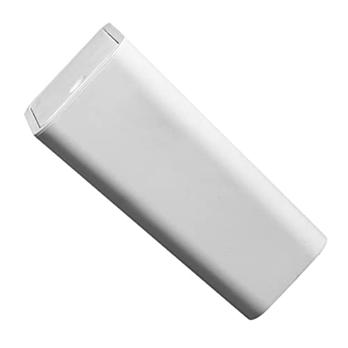 LABRIMP Poubelle Plastique avec Couvercle Poubelle Slim pour Salle de Bain Cuisine Bureau et Chambre à Coucher et pour