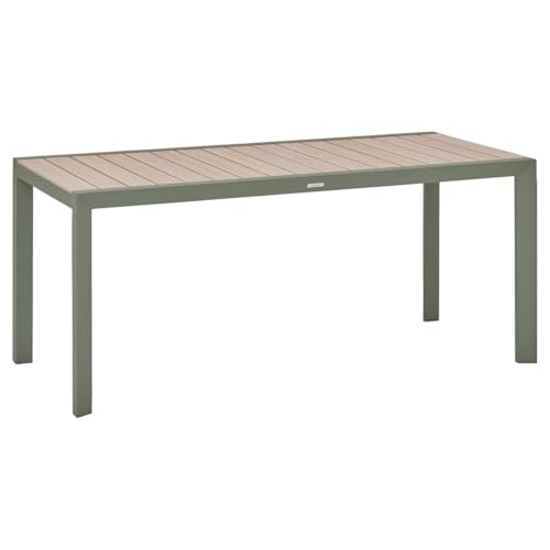 Hespéride - Table de Jardin 6 Places Evasion Beige Lin/Laurier