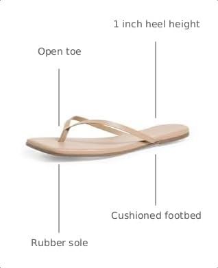 Image of TKEES Women's Square Toe Gemma Slides