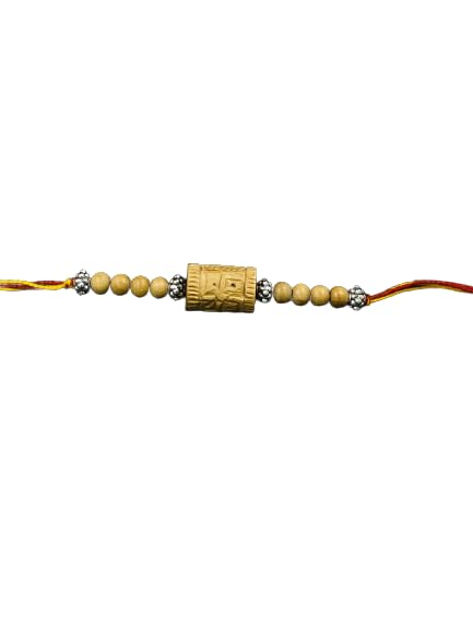 RDK Sandalwood Charm Bracelet Wrist Band Rakhi for Raksha Bandhan, Rakhi Bracelet Collection, Rakhi for Brother, Personalised Brother Sister Rakhi Gift (Swastik Rakhi 2) (B09BL3PDXR) Amazon Price History, Amazon Price Tracker