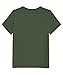 Latuza Women's Viscose Sleep T-Shirt V-Neck Pajamas Top XL Army Green