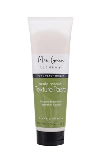 Max Green Alchemy MGA Vegan Sculpting Hair Gel Tube - Extreme Styling Hair Gel for Women & Men | Organic Formula of Styling Products Provide Strong Hold & Lasting Control | Color Safe | 5.5 Ounces