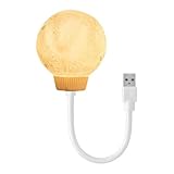 Stimmaktivierte Lichter – Nachtlicht für Schreibtisch aus ABS-Mond...