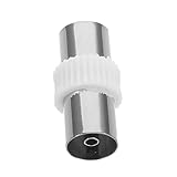 CIYODO テレビアダプター F オス - F メスコネクタ テレビアンテナ屋内ケーブル 信号ブーストアダプター