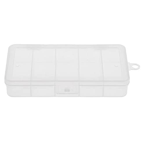 ATORSE 4Xdouble Side 5 Compartments Fishing Tackle Box Lure Bait Hooks Storage Case-picture-32