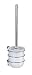Produktbild WENKO WC-Garnitur Classic - WC-Bürstenhalter, Stahl, 10 x 37 x 12 cm, Chrom