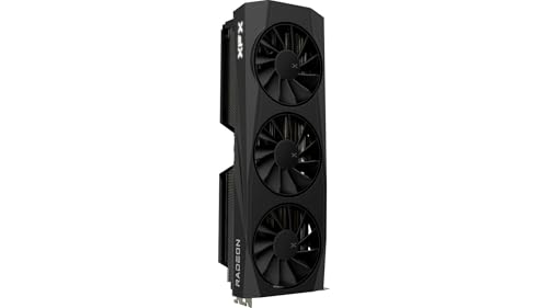 Image of XFX Quicksilver AMD Radeon RX 9070XT Gaming Edition with 16GB GDDR6 HDMI 3xDP, RDNA 4 RX-97TQICKBA, Graphics Card, Compatible with Desktop PCs