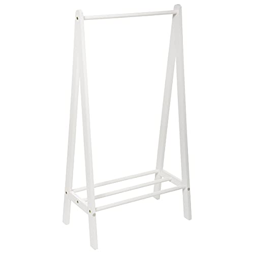 Portant à vêtements Enfant - Bois - Blanc 58x115 cm - Atmosphera créateur d'intérieur