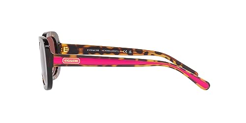 Coach Women's Hc8358u Universal Fit Oval Sunglasses4
