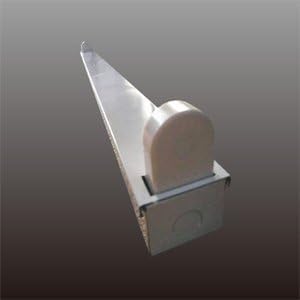 エコリカ 直管形LEDランプ専用器具 トラフ型 40形1灯 ECL-FLTA-1T-M