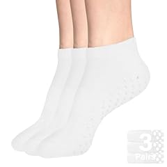 3 Pair With Grips (3 White)