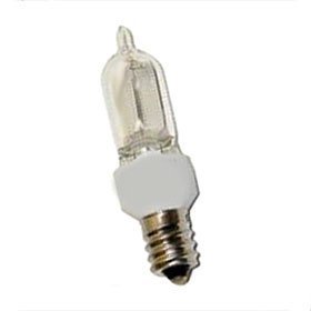 50W 120V Clear Xelogen E12 Candelabra Base Bulb
