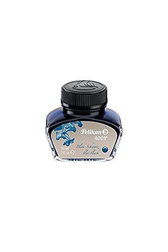 Pelikan 301051 Tintenglas Billant Tinte 4001, 30 ml, 1 Stück, schwarz