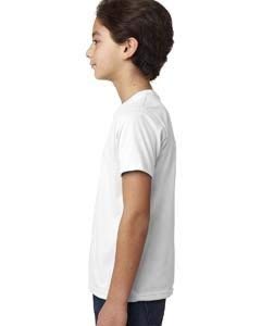 Next Level Youth CVC Crew - White - L - (Style # 3312 - Original Label)3