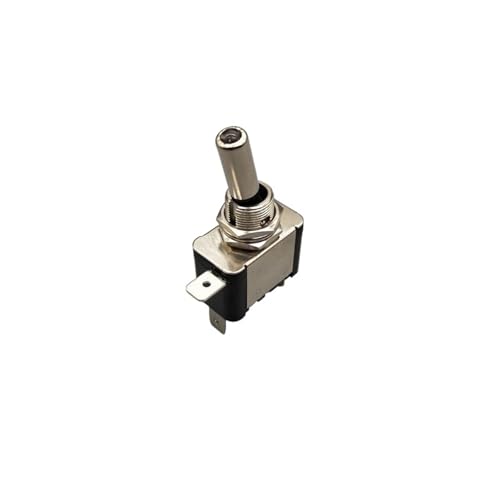 Interruptor de palanca LED azul para sustituir mandos defectuosos en sistemas de 12V