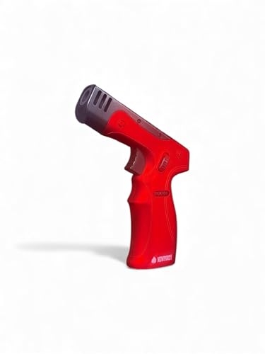 Encendedor soplete de butano Newport Zero estilo pistola rojo miniatura 6