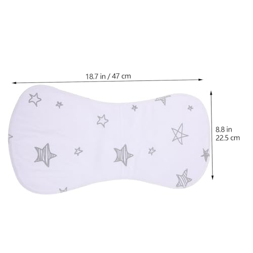 Chiffons rots doux en coton bébé lingettes réutilisables de naissance - 2