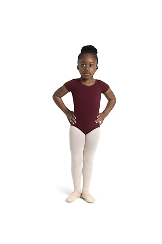 Justaucorps danse classique bordeaux stretch et résistant fille - 2