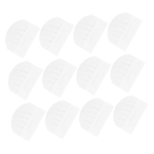 Gatuida Lot de 12 Chapeaux de Chef en Papier Blanc pour Garçon et Filles, Jetables et Confortables, Taille Petite Calot Rond pour Jeux de Rôle Cuisine