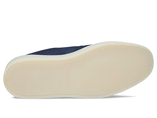 Image of BOSS Mens Nuckbuck Leather Low Profile Sneakers