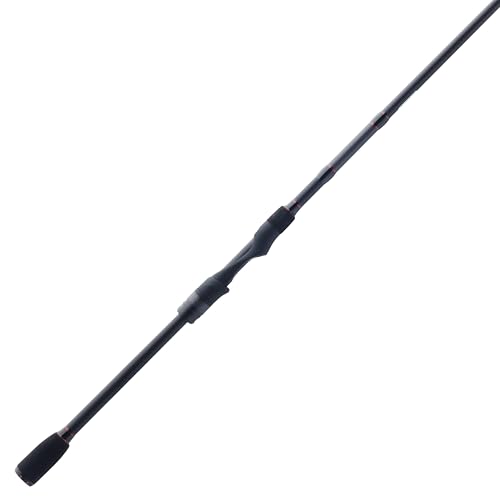 Abu Garcia 7' Vendetta Spinning Fishing Rod, 1-Piece Rod, 6-12 lb Line Rating, Medium Rod Power, Fast Action, 3/16-5/8 oz Lure Rating