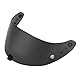 PSLER Helm Visier für EXO R420(NICHT kompatibel mit R520) - Verspiegelt Helmvisier Getöntes Visier Motorradhelm Zubehör Ersatz(Dunkelschwarz)