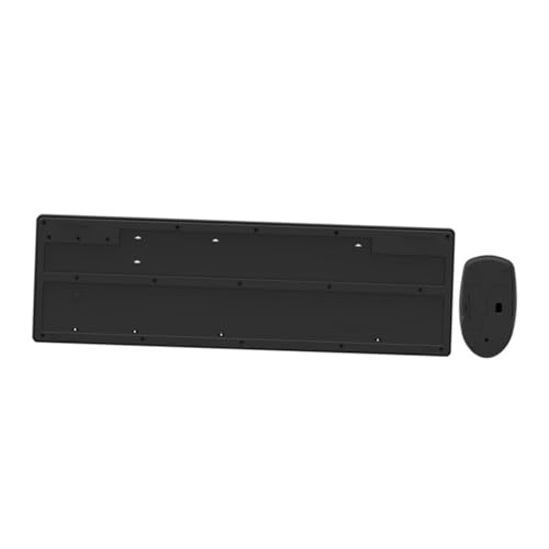 CAXUSD Teclado y Ratón Inalámbricos KM210 Combo USB Silencioso y Resistente Al Agua para Oficina y Juegos Color Sin Batería