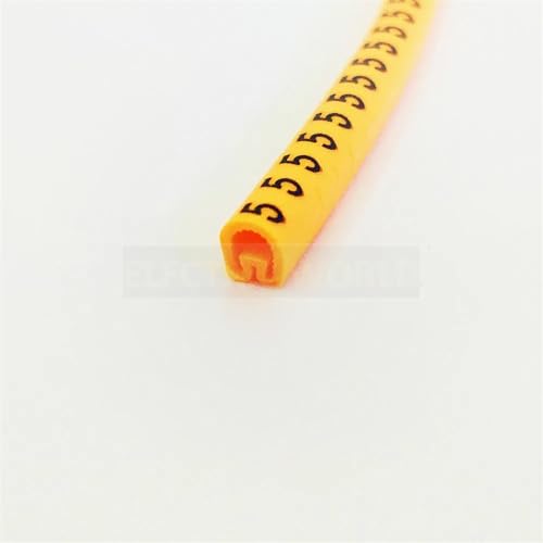 Etykiety do kabli, Etykieta Numer oznacznika przewodu 0 do 9 Rozmiar kabla 1,5 mm2 Mieszane kolorowe znaczniki PCV Izolacja EC-0 1000 szt(Ec 0 1000pcs Mix)