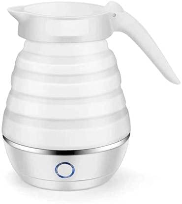 SYGA 600 ml Electric Tea Kettle Collapsible Electric Travel Kettle Dual Voltage Food Grade Silicone