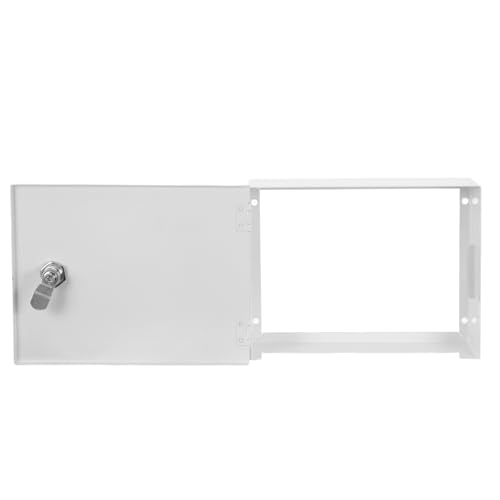 Boîte verrouillable en fer murale pour sécuriser les commandes d'alarme à domicile