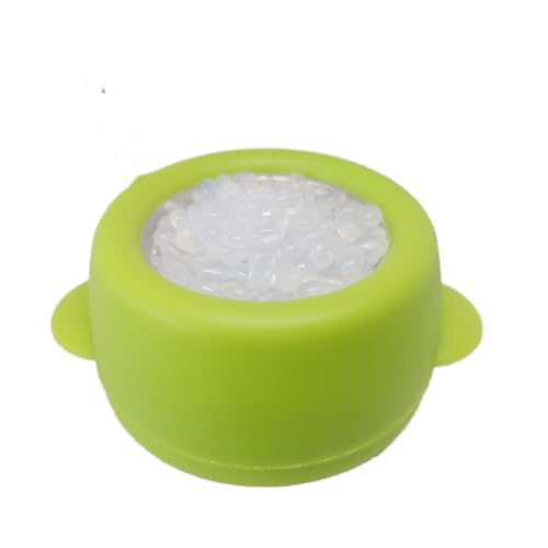 NEX&CO Tiny Size Portable 2.5 Hot Glue Pot Mini Electric (6.35cm) - Fast Heating Craft Glue Skillet for Small Crafts Beads & Floral | 35W 380 | Wax Pellets Sticks Dipping Stems Wreath Making