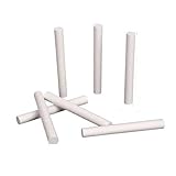 Color del producto es blanco CABLEPELADO Pack 24 tizas para pizarra 8 cm Blanco