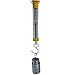 Eisco Labs Newton Force Meter Spring Scale - Max Capacity 50N, 5Kg, Dual Scale Labeled