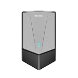WARMTEC Händetrockner 1300W - Automatischer Handtrockner Elektrisch mit HEPA-Filter und Sensor - 10s Hochgeschwindigkeits-Trockner für Gewerbe - Wandmontage, IPX1-Schutz - Silberner Edelstahl