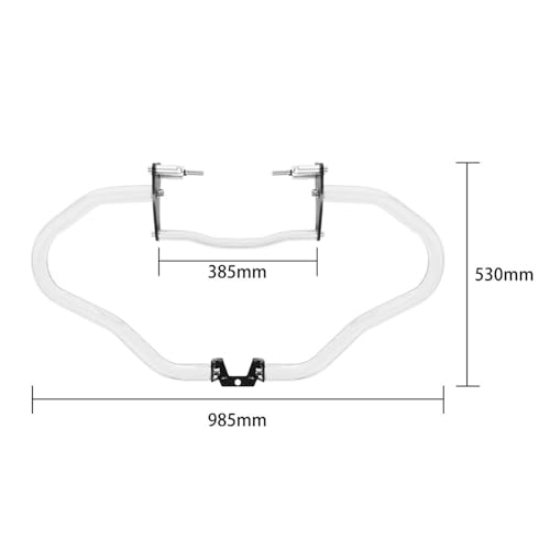 Barre protection moteur d'autoroute en acier premium pour R18 - 7