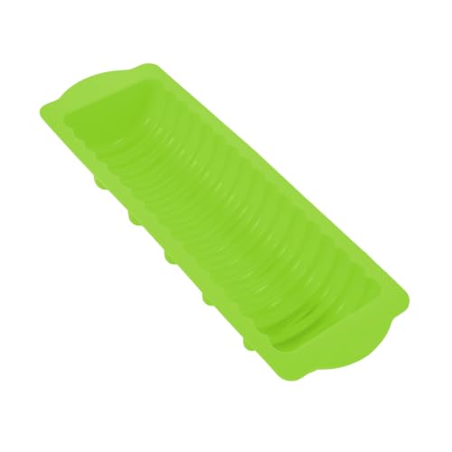 Cabilock Silicone for Baking Loaf Pans Ribs Hot Dog Bread Diy Cake Desserts Non-stick Easy Clean Random Color