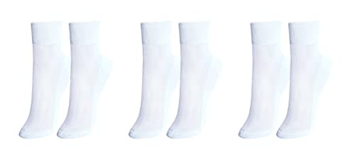 100% Mercerized Cotton Filo di Scozia Women's Ankle Socks 3-Pack. Made in Italy
