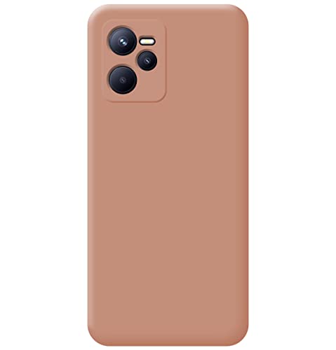Tumundosmartphone Ultra Soft Liquid Silicone Case for Realme C35 Pink - Image 2