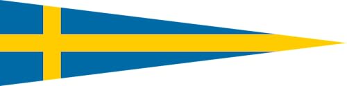 Drapeau de la marine suédoise Divisionschef taille XL pour collectionneurs - 2