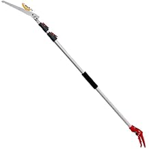 4.6-10 Ft Long Reach Tree Pruner, Cut And Hold Pruners, Fruit Tree Trimmer, Extendable Hold Bypass Pruner Clippers With Extendable Telescopic Handle