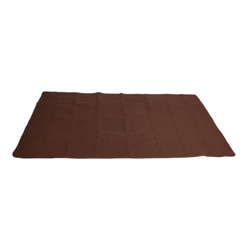 Couvrette de lit de chien imperméable Pilipane marron pour canapé 52x82