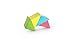 4 piece Tegu Magnetic Wooden Block Triangle Set - Tints